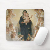 Die Jungfrau mit Angels, 1900 Mousepad (Mit Mouse)