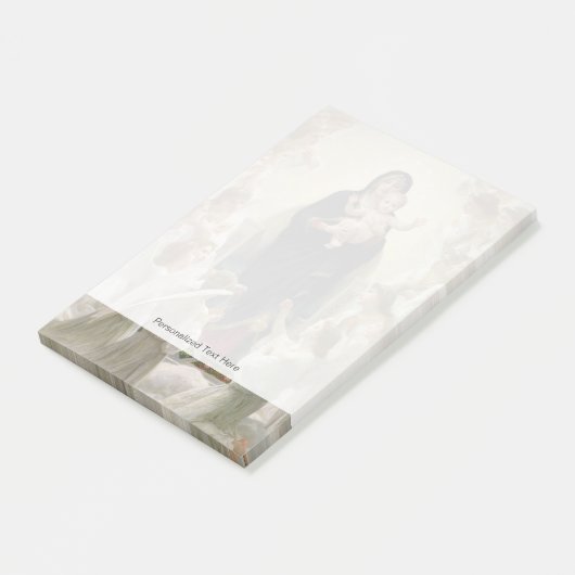 Die Jungfrau mit Angels, 1900 Post-it Klebezettel (angewinkelt)