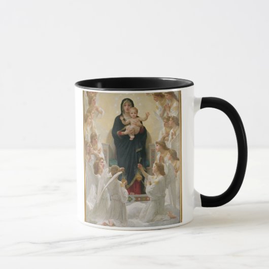 Die Jungfrau mit Angels, 1900 Tasse (Rechts)