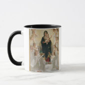Die Jungfrau mit Angels, 1900 Tasse (Links)
