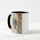 Die Jungfrau mit Angels, 1900 Tasse (Vorderseite Links)