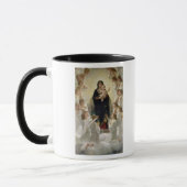 Die Jungfrau mit Angels, 1900 Tasse (Links)