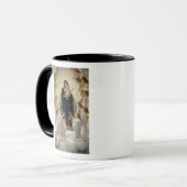 Die Jungfrau mit Angels, 1900 Tasse (Vorderseite Links)