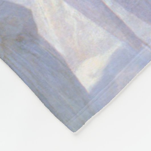 Die Jungfrau mit Angels, Bouguereau Fleecedecke (Ecke)