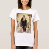 Die Jungfrau mit Angels - William-Adolphe Bouguere T-Shirt (Vorderseite)