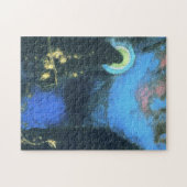 Die Jungfrau mit Corona von Odilon Redon Puzzle (Horizontal)