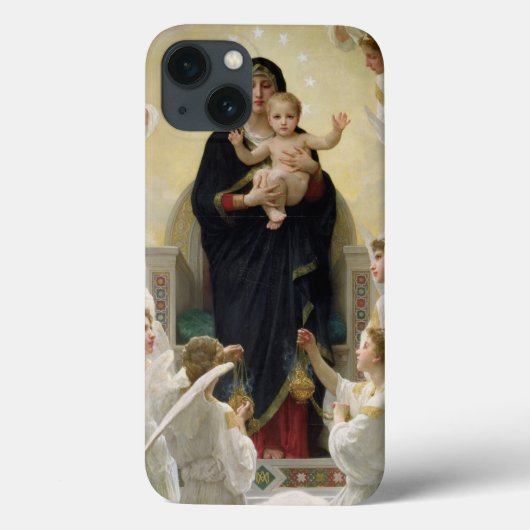 Die Jungfrau mit Engeln, 1900 Case-Mate iPhone Hülle (Rückseite)