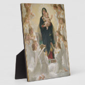 Die Jungfrau mit Engeln, 1900 Fotoplatte (Seite)