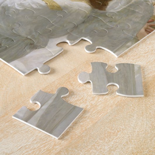 Die Jungfrau mit Engeln, 1900 Puzzle (Seite)