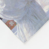 Die Jungfrau mit Engeln, Bouguereau Fleecedecke (Ecke)