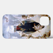 Die Jungfrau mit Engeln von William Adolphe Bougue Case-Mate iPhone Hülle (Rückseite (Horizontal))