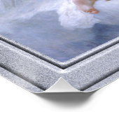 Die Jungfrau mit Engeln von William Adolphe Bougue Poster (Ecke)