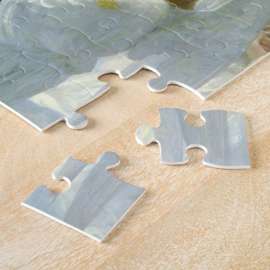 Die Jungfrau mit Engeln von William Bouguereau Puzzle (Seite)