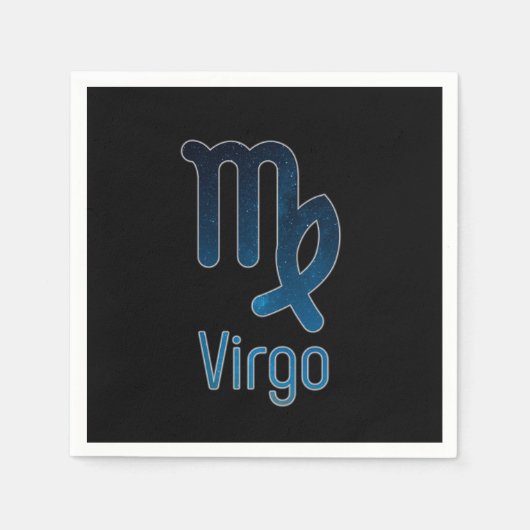 Die Jungfrau-Sternbild - Galaxie Serviette (Vorderseite)