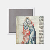 Die Jungfrau und Christus von der Leidenschaft der Magnet (Vorderseite/Rückseite)