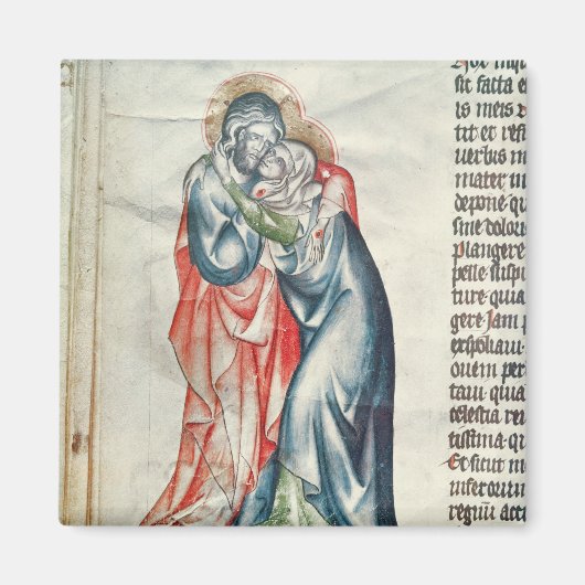 Die Jungfrau und Christus von der Leidenschaft der Magnet (Vorne)