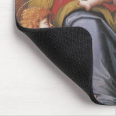 Die Jungfrau und das Kind mit dem Heiligen Elisabe Mousepad (Ecke)