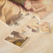 Die Jungfrau und das Kind mit einem Heiligen und Puzzle (Seite)