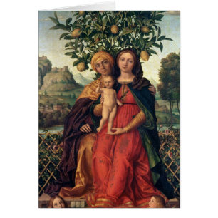 Die Jungfrau und das Kind mit St Anne, 1510-18