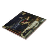 Die Jungfrau und das Kind (Öl) Fliese (Seite)