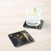 Die Jungfrau und das Kind (Öl) Getränkeuntersetzer (Rechte Seite)