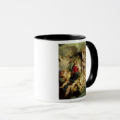 Die Jungfrau und das Kind umgeben Tasse (VorderseiteRechts)