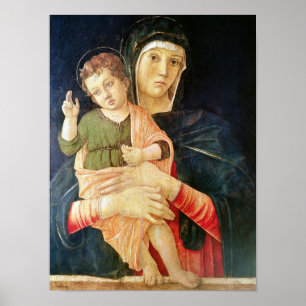 Die Jungfrau und das segnende Kind, 1460-70 Poster