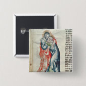 Die Jungfrau und der Christus, von der Button (Vorne & Hinten)
