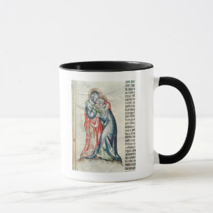 Die Jungfrau und der Christus, von der Tasse