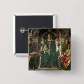 Die Jungfrau und die Heiligen, 1474 Button (Vorne & Hinten)