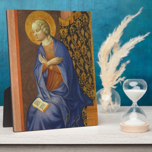 Die Jungfrau verkündet, c. 1430 (Tempera auf Panel Fotoplatte (Seite)