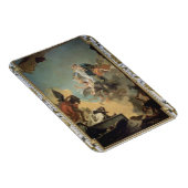 Die Jungfrau von Carmel, die Scapula dem Bel zu ge Magnet (Rechte Seite)