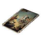 Die Jungfrau von Carmel, die Scapula dem Bel zu ge Magnet (Linke Seite)