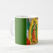 Die Jungfrau von Guadalupe Kaffeetasse (Vorderseite Links)
