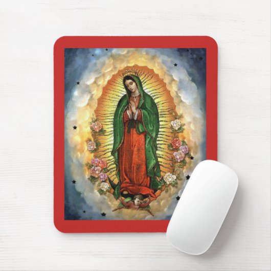Die Jungfrau von Guadalupe Mousepad (Mit Mouse)