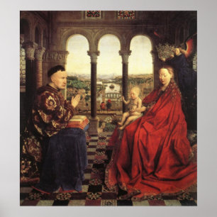 Die Jungfrau von Kanzler Rolin Poster