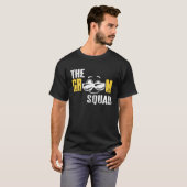 Die Junggesellen-Crew Junggesellenabschied Stimmun T-Shirt (Vorne ganz)