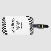 Die Junggesellenabschied Crew Gepäckanhänger (Vorderseite (Horizontal))