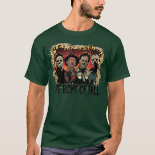 Die Jungs des Herbstes Horror Halloween Vintagen F T-Shirt