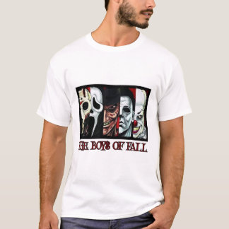 Die Jungs des Herbstes Horrors filmen Halloween T-Shirt