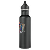 Die Jungs im siebten Comic  Edelstahlflasche (Rechts)