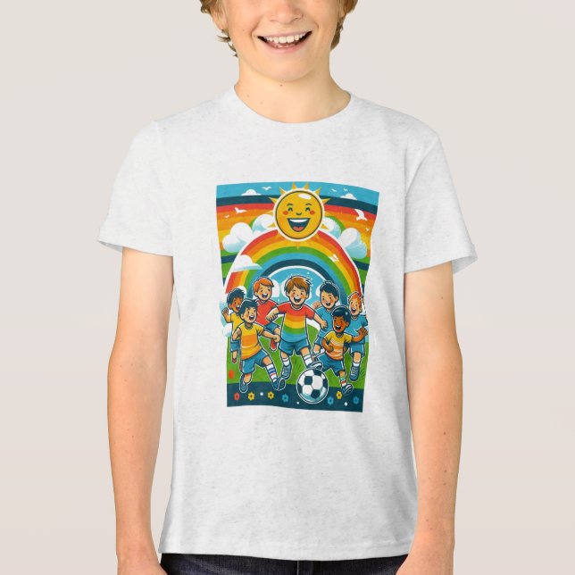 Die Jungs Tri-Blend Shirt (Vorderseite)
