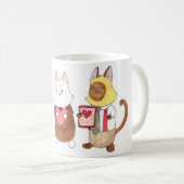 Die Jungs und ihre Valentine! Kaffeetasse (VorderseiteRechts)