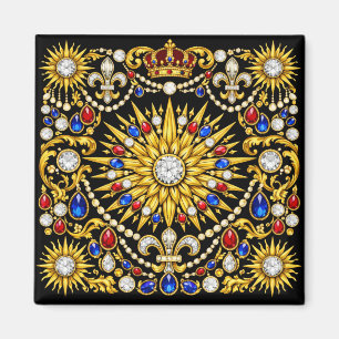 Die Juwelen des Sonnenkönigs von Versailles inspir Magnet