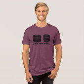 Die K80 Tri-Blend Shirt (Vorderseite voll)
