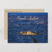 Die Kaaba in Mekka-Saudi-Arabien Postkarte (Vorne/Hinten)