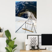 Die Kabel abwärts Poster (Heimbüro)