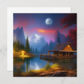 Die Kabine in der Bucht unter dem Mond (Vorne/Hinten)