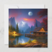 Die Kabine in der Bucht unter dem Mond (Vorderseite)