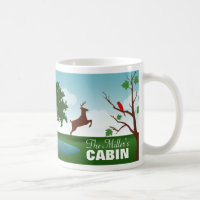 Die Kabine - Landleben-personalisierte Tasse